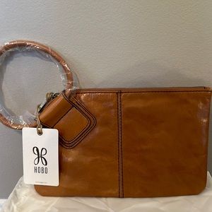NWT HOBO Sable Honey 100% genuine leather